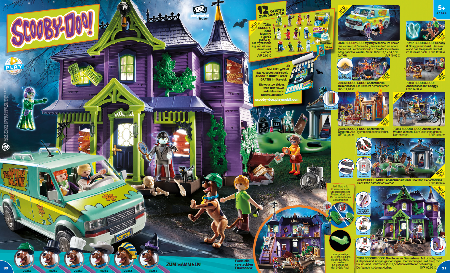 Playmobil Neuheit Scooby-Doo ab Ende August 2020