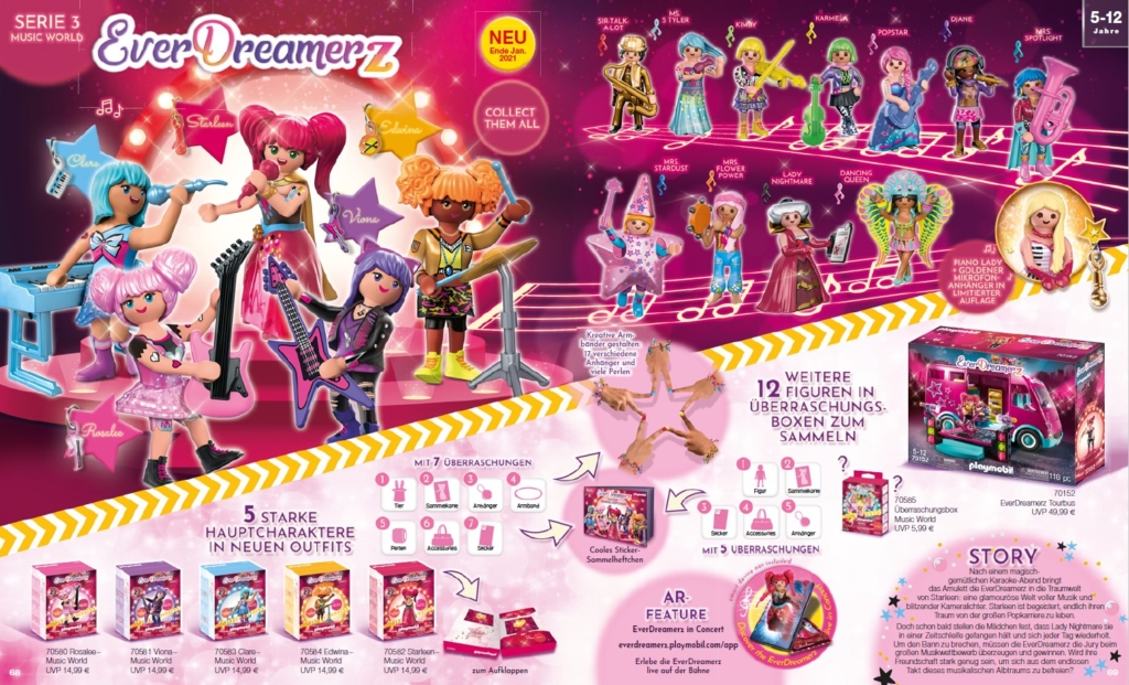 7 Playmobil Everdreamerz Neuheiten gibt es ebenso ab Ende Januar 2021