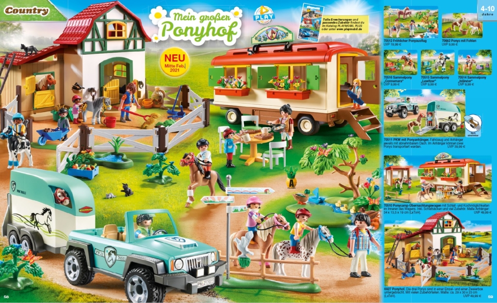 8 tierische Playmobil Neuheiten: Mein großer Ponyhof ab Februar 2021